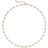 Fettero Cute Choker Necklace for Women Colorful Daisy Flower Choker Cute Chain Choker Necklace Delicate Fashion Gold Dainty Simple Necklace for Women Jewelry Gifts