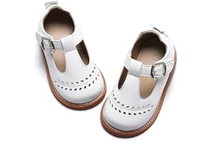 Flaryzone Toddler Little Girl Mary Jane School Uniform Oxfords Flat Dress Shoes