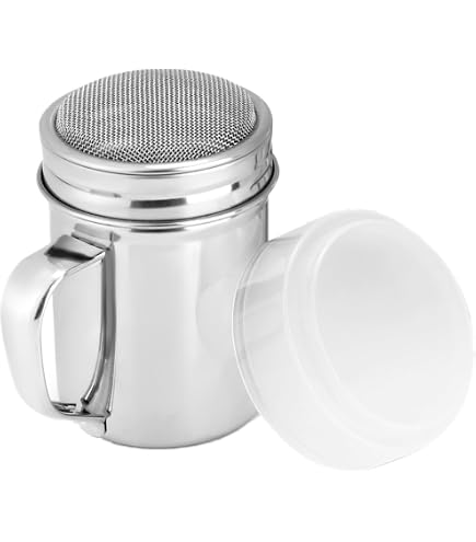 Amazon.com: Powdered Sugar Flour, Powdered Sugar Shaker Duster