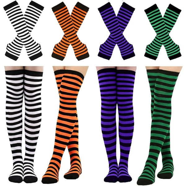 小物 rurumu: multi stripe arm warmer rurumu:（ルルムウ）の「rurumu:/ルルムウ/multi stripe arm