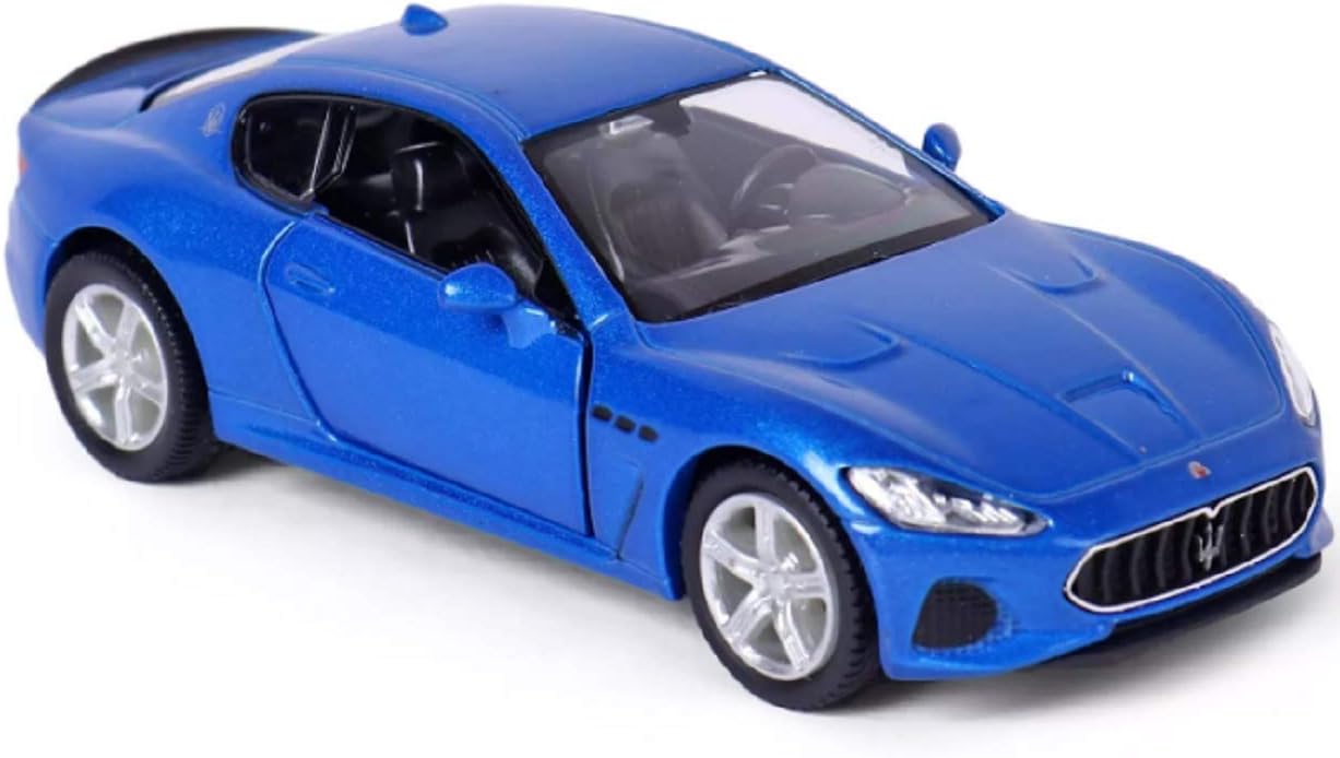 RMZ City Maserati Granturismo MC Model Car 1:36 Scale Diecast Metal Opening Doors Pullback Go Action Colour May Vary