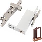 MIMIRACLE Self Closing Pivot Hinge, Heavy Duty Hidden Door Hinge Wood Door | Adjustable Speed Control, 304 Stainless Steel, 360&deg; Rotation Shaft, Soft Close Hardware for Interior Secret Doors