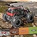 RC Car Remote Control Car, 1:16 Scale Electric RC Vehicles Off Road Vehicle 2.4GHz Radio Monster RC Truck High Speed Racing Monster Truck,Excellent Gift for Kids（Red）