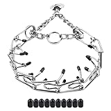 CBBPET Dog Prong Collar, Adjustable Dog Training