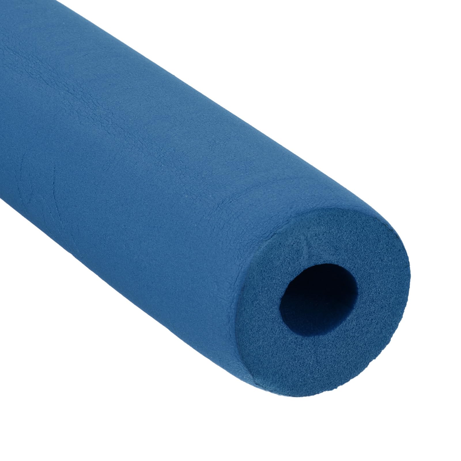 PATIKIL 3.28Ft Long 1" (25mm) ID Pipe Insulation, 1 Pcs 20mm Thickness Rubber Foam Winter Freeze Protection Tube Fire Retardant for Water, Air Conditioning, Industrial Pipes, Blue