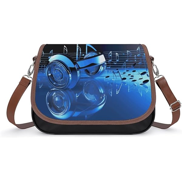 NHYDSPQ Leather Crossbody Bags, Bright Aqua Blue Turquoise