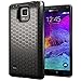Samsung Galaxy Note 4 Extended Battery Case. Hyperion Samsung Galaxy Note 4 Extended Battery HoneyComb TPU Case / Cover (Fits Hyperion 6400mAh Extended Battery)) [2 Year No Hassle Warranty] (CASE ONLY. Does not include battery) **Hyperion Retail Packaging** - BLACK