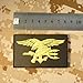 LEGEEON US Navy Seals DEVGRU Insignia Morale NSWDG USSOCOM PVC 3D Hook&Loop Patch