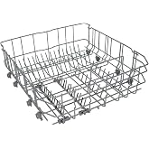 20007189 Dishwasher Lower Crockery Rack For Bosch, Thermador - DWpartsco | 21 5/8" Deep | Fully assembled, no tools required | Side Clearance Allows you to keep your existing silverware basket