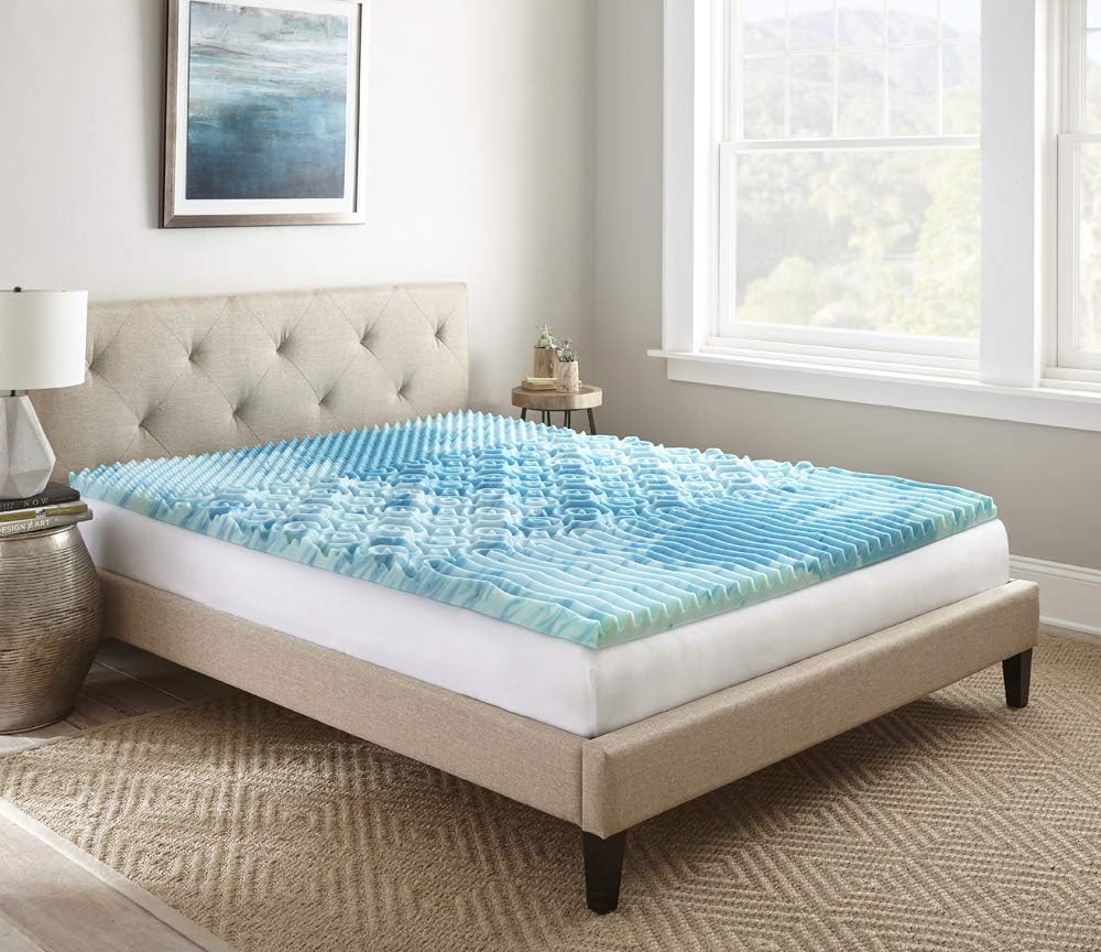 Best Broyhill 2 Inch Cooling Gellux Memory Foam Gel Mattress Topper