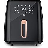 KUPPET Air Fryer, 7 Quart, 1700-Watt Electric Air Fryers Oven for Roasting/Baking/Grilling, 8 Cooking Presets, LED Digital To