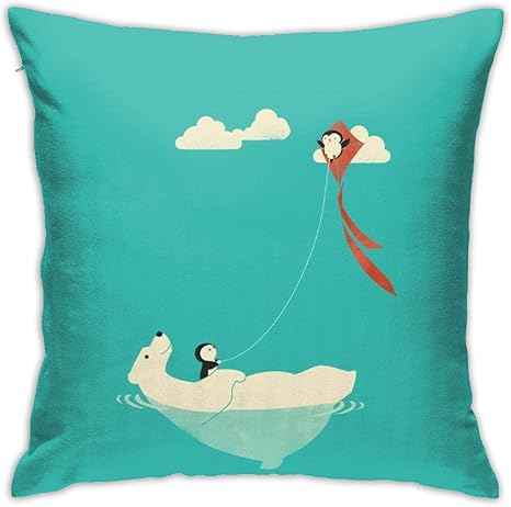 Amazon Co Jp Interesting Arctic Life クッションカバー 45 45cm北欧 インテリア 飾り模様 ソファー クッションカバー カバー サドルカバー 授乳クッション ビーズクッションカバー おしゃれ 北欧 グレー クッション 正方形 マリメッコ ホーム キッチン