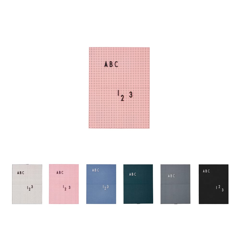 Design Letters Felt Memo Letter board | A4 Message board | Changeable Letter board for everyday | Aesthetic Room Dรฉcor for Home, Kitchen, Office Display | Nude โ image 1