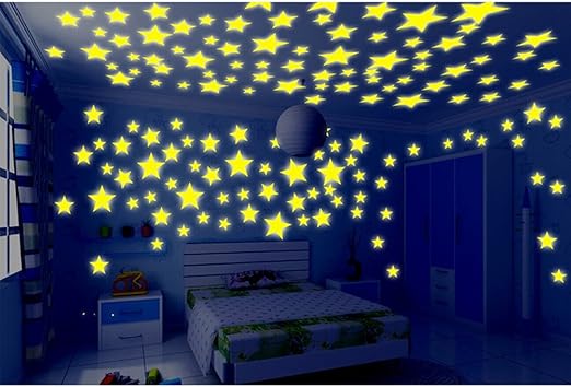 amazon estrellas fluorescentes