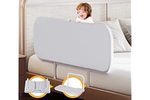 strenkitech Toddler Bed Rails for Travel - Baby Guard Bed Rail Portable for Crib, Twin, Queen, Full, King Size Beds - Easy to Assemble, Safety Bed Side Rail for Toddlers and Kids