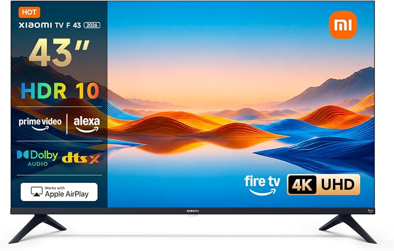 TV 43 pollici 2026, HD Smart TV Fire TV Dolby Audio L43MB-FAVEU
