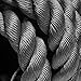 Titan Fitness Battle Rope 40ft x 1.5in, Poly Dacron Heavy Rope for Home Gym Conditioning Workouts, Cross-Train, Strength Training Exercises