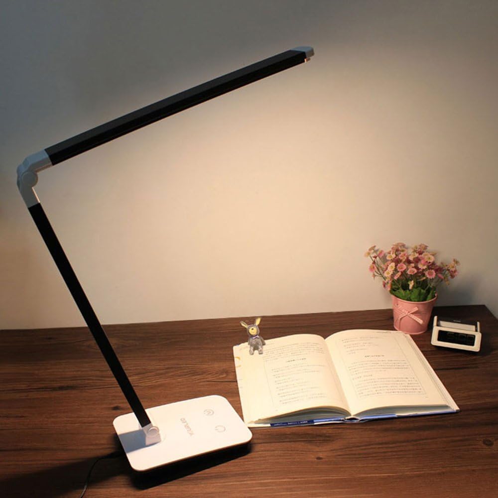 LED Desk Lamp, 4 Color Modes & Stepless Dimming Over 900 lm