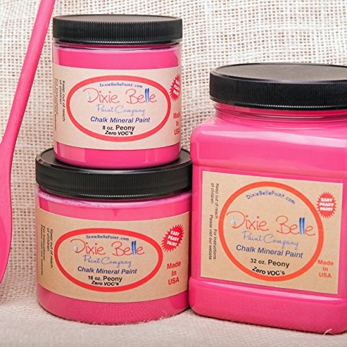 Dixie Belle Paint Company Chalk Finish Furniture Paint (Peony) (32oz)