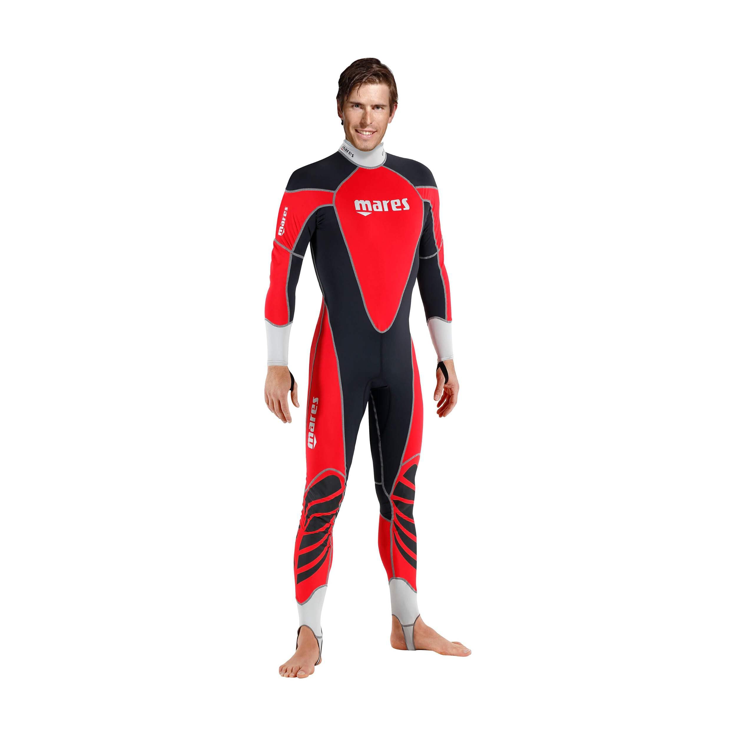 Mares 412525, Men's Wetsuit, Men's, 412525, red, 2