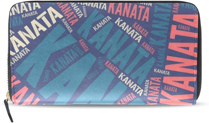 Amazon 財布 長財布 ラウンドファスナー 人気の名前 奏太 Kanata かなた柄 ウォレット 本革 革 レザー カード 大容量 小銭入れ ブランド 人気 メンズ レディース Mekoto 財布