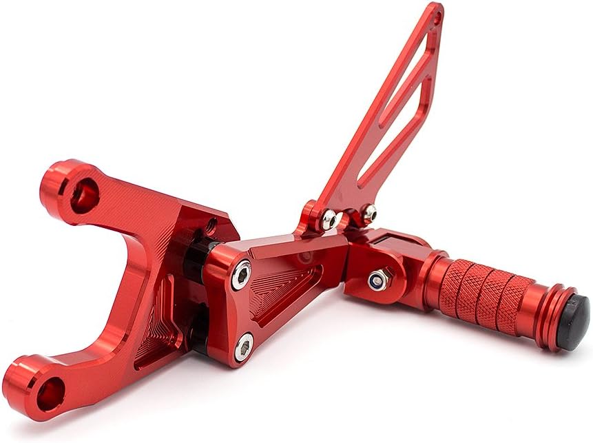 Krace Motorcycle Rearsets Footpeg Foot Pegs Footrest Brake Shift Pedals