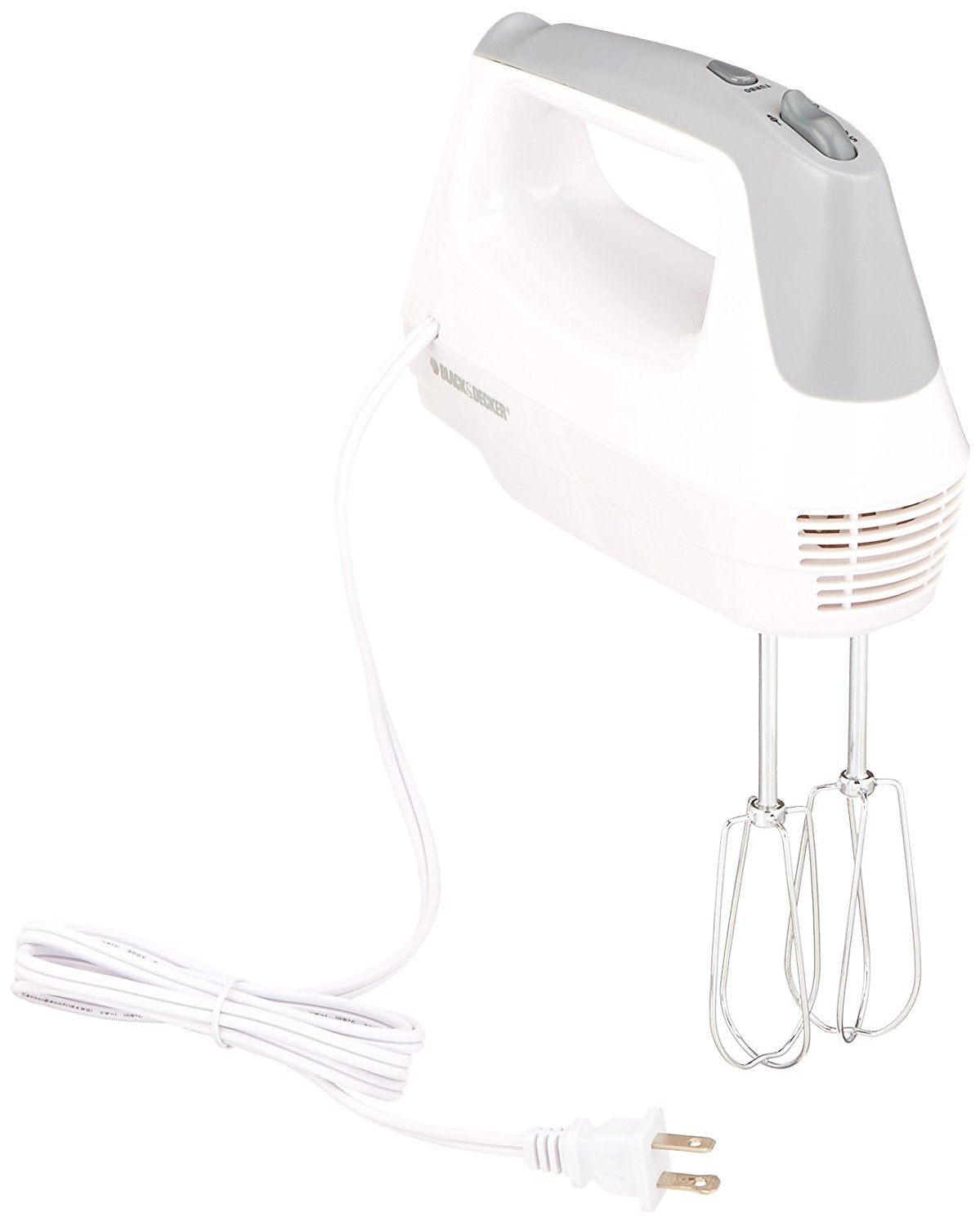 Photo 1 of BLACK+DECKER Lightweight Hand Mixer, White, MX1500W