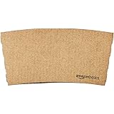 Amazon Basics Kraft Cup Sleeve for 10 and 12oz paper cup, 1,000-Count