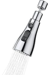 OSDUE Tap Aerator 3 Modes 22mm 24mm Adapter 360° Swivel Kitchen Bath Bubbler view 9