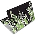 Laptop Skin Sticker Decal,12" 13" 13.3" 14" 15" 15.4" 15.6" Laptop Skin Sticker Protector Cover for Toshiba Hp Samsung Dell Apple Acer Leonovo Sony Asus Laptop Notebook (Flowers Plants)