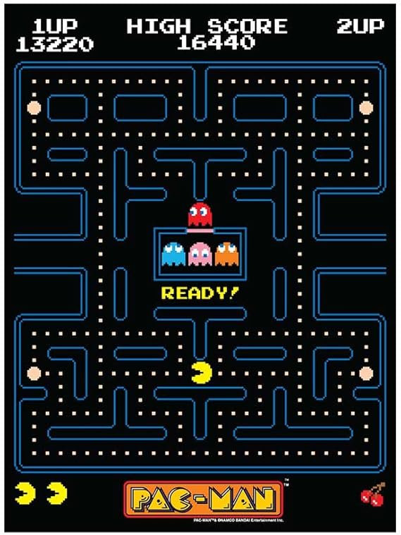 Amazon Namco パックマンテーマ カーペット 8 5フィート X 11 5フィート Namco ラグ カーペット 通販
