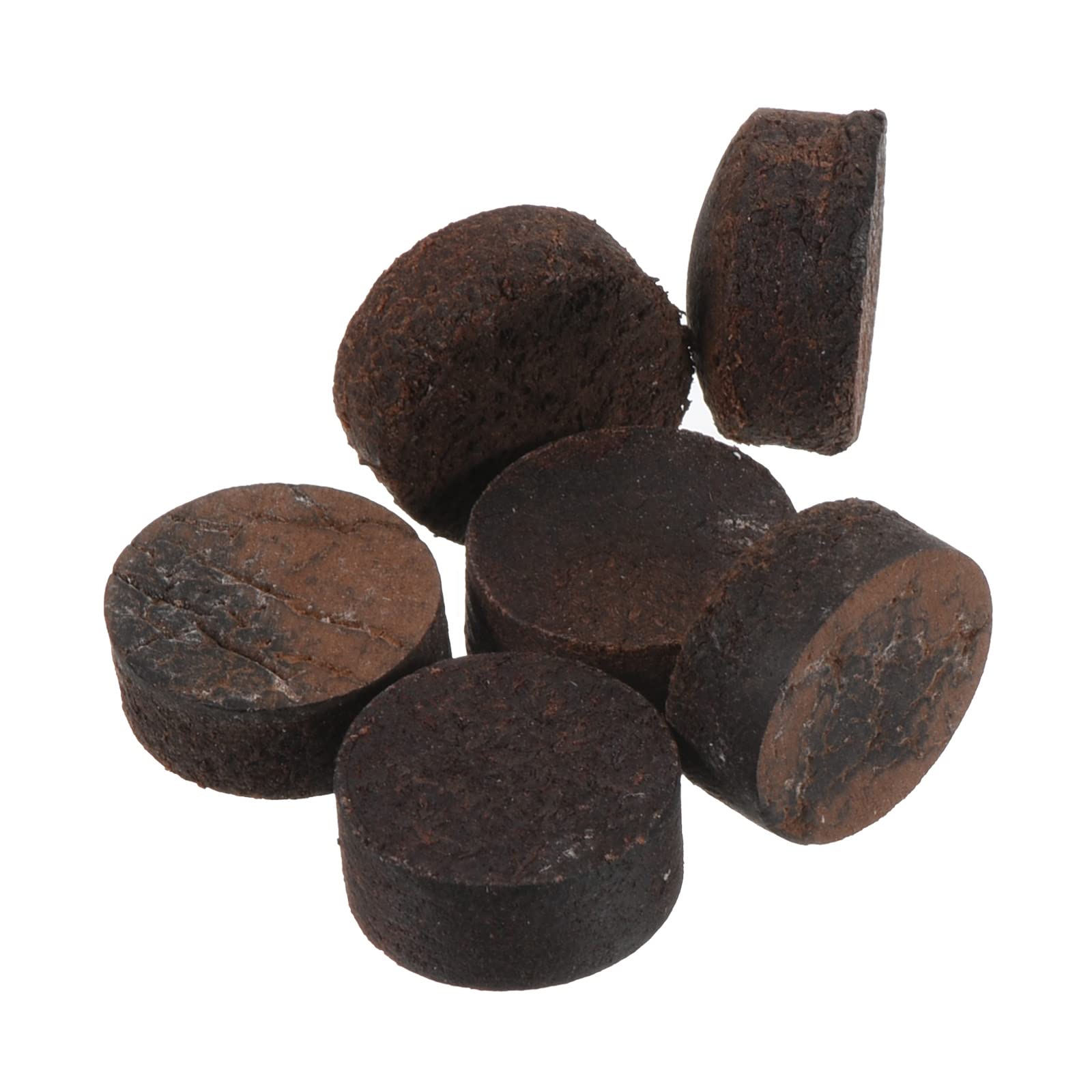 PATIKIL 12mm Pool Cue Tips, 6 Pack Pool Billiard Cue Tips Pool Stick Replacement Tip Snooker Cue Tips for Pool Cue, Brown