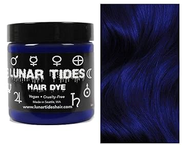 Lunar Tides Semi Permanent Hair Colour Blue Velvet Blue Amazon De Beauty