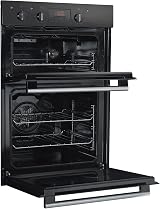 Hotpoint Newstyle Electric Built In Double Oven Black Digital Display Twin Grill view 6