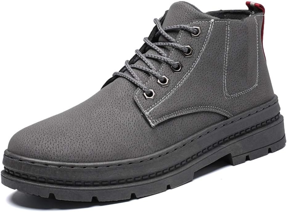 Synthetic leather work boots Clearance
