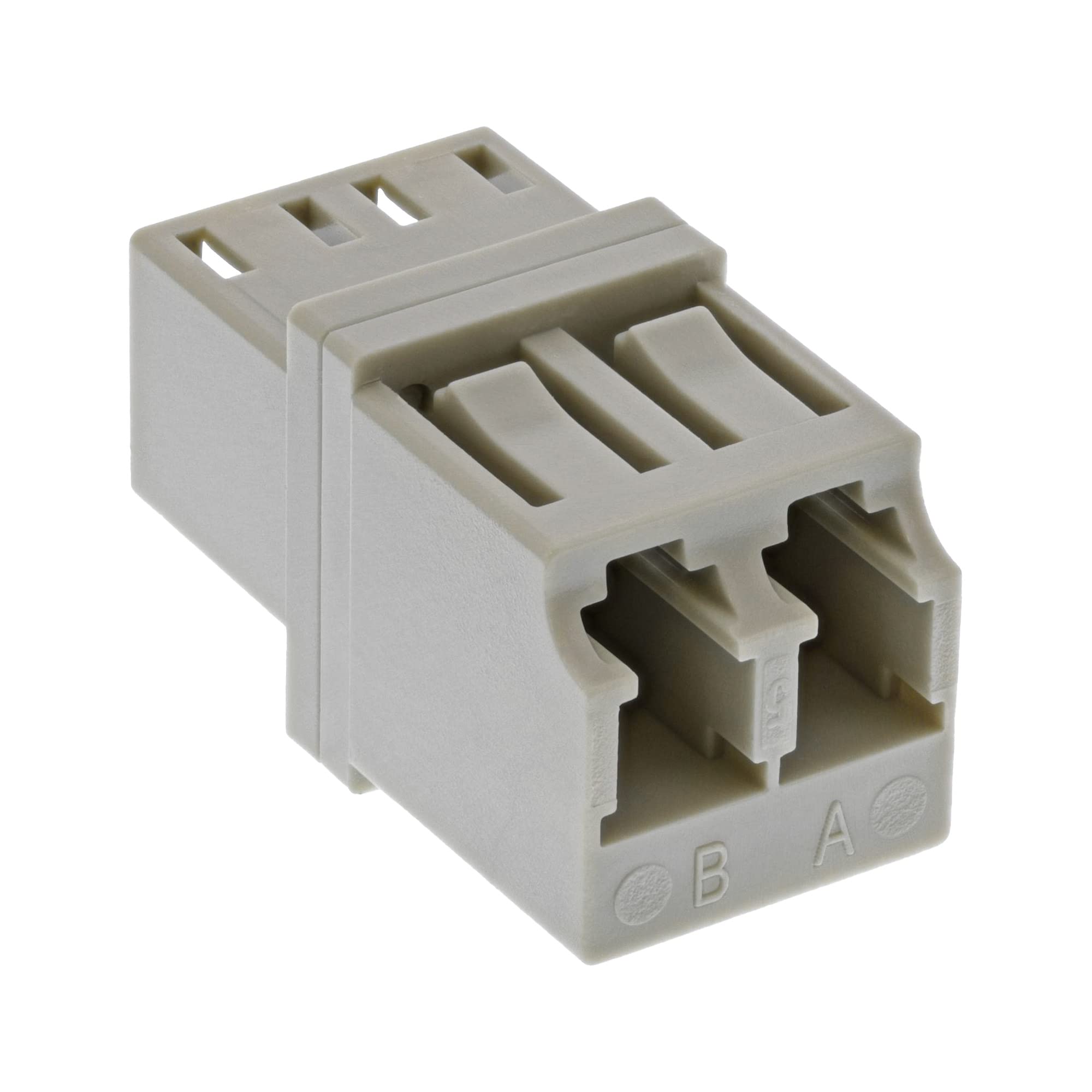 InLine 89989L LWL Coupler/Duplex LC Male to LC Male/Beige