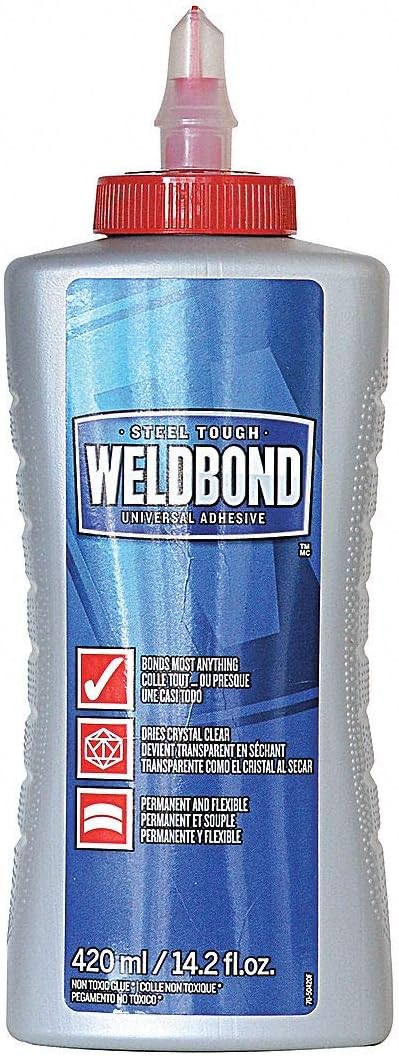 Glue, 14.20 oz. Bottle, White, 1 EA - Pack of 5