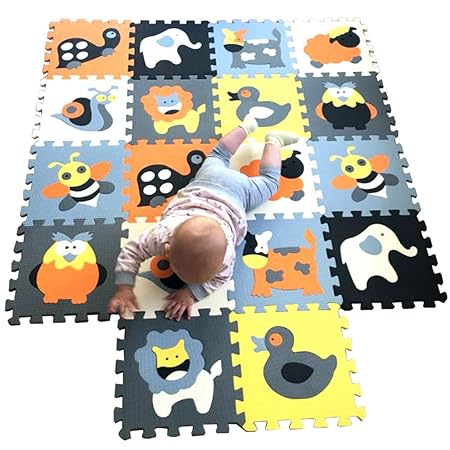 MQIAOHAM puzzelmatten Fuer Kinder spielmatte Baby bodenmatten Schaumstoff matten Eva Matte Boden schaummatte puzzleteppich So