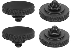 PATIKIL Camera Shutter Button, 4 Pack Soft Shutter Release Button Pure Copper Camera Button Knurled Suitable for Nikon for Fu