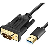 ELECABLE USB 3.0 to VGA Adapter Cable 6.5FT, Full HD 1080P Video Converter &ndash; External Graphics Card for Monitor/Projector. (6.5FT)