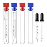 4pcs 1ml Liquid Droppers, Pipettes Dropper Glass