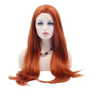 Amazon Com Likin Women S Long Curly Wavy Wig Natural Heat