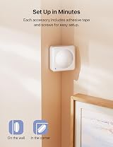 X-Sense AS05 Wireless Smart Home Security System with Base Station, 2 Doors, 1 view 6