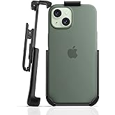 Encased Belt Clip, Compatible with Apple Silicone Case - iPhone 15 (2023) Holster Only, Case Not Included