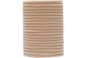 inSowni 50 Pack Super Soft Stretchy DIY Solid Nylon Headbands Baby Hair Bands One Size Fits All