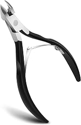 FERYES Cuticle Nippers Professional Stainless Steel Cuticle Trimmer 8mm Jaw