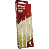The Army Painter, Most Wanted Brush Set, Miniature Set with 3 Wargamer Brushes: Small Dry Brush, Layering & Insane Detail – Q