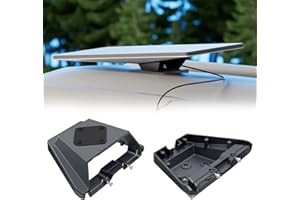 STARGEAR Starlink Gen 3 Mount, Starlink Standard Mounts Mobility Heavy Duty, Anti Theft Flat Mount for Gen 3/V3/REV.4 Satellite Dish, Starlink Kit Accessories for Roof, Car, RV, Boat, Aluminum Alloy
