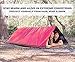 SERGEANT Emergency Survival Tent, 2 Person, Extra-Thick, Lightweight, Mylar, Military Grade, Tube Tent, Shelter + Paracord. All-Weather Protection, for Hiking, Camping, Outdoor Survival Kits, Go Bags.