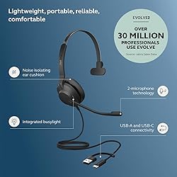 Jabra Evolve2 30 SE (2025 Version) Wired Single-Ear